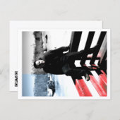 Approachable Wolf Post Card Print Briefkaart (Voorkant / Achterkant)