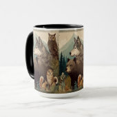 Approachable Wolf : Wilderness Mug (Devant gauche)