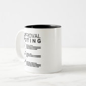 Approbation de la Mug de vote (Devant gauche)