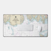 Approches de la nouvelle carte nautique du port de (Clavier et souris)