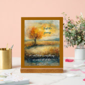 Approuver le signe acrylique du processus (Mariage)