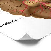 Approvisionnement en sang du cerveau Poster (Coin)