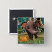 Appu Vierkante Button 5,1 Cm (Voorkant /achterkant)