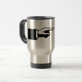 Appui d'indicateur la tasse de voyage d'arts (Devant gauche)