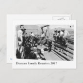 Appuyez sur la carte postale Duncan Reunion (Devant / Derrière)