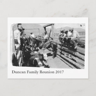 Appuyez sur la carte postale Duncan Reunion