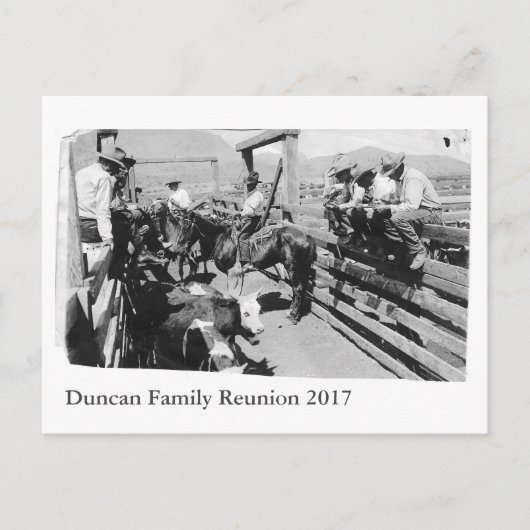Appuyez sur la carte postale Duncan Reunion (Devant)