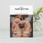 Appuyez Sur Le Bouton Paws Enregistrer La Carte Da (Debout devant)