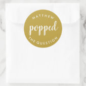 Appuyez sur le sticker à questions Gold (Sac)