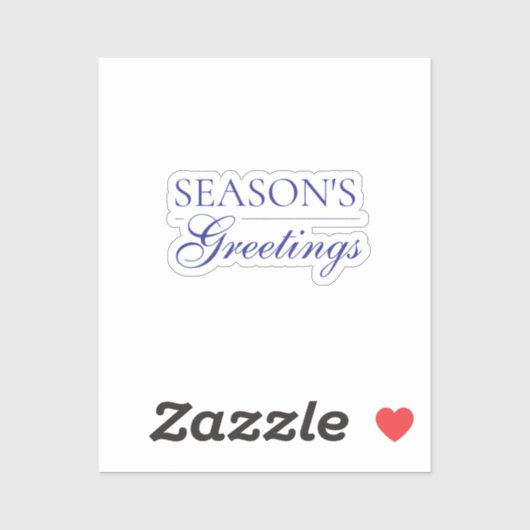  appy New Year Merry Christmas Holiday Sticker (Vel)