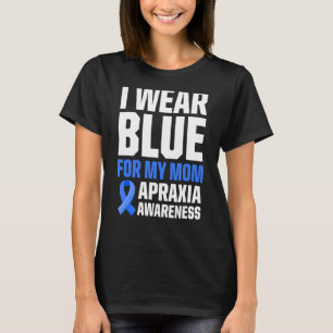 Apraxia Awareness Survivor Draag Warrior T-shirt
