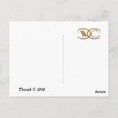 apré bef la sé ou briefkaart (Achterkant)