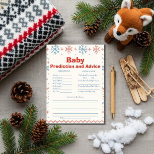 Après Bébé Carte de prédictions et de conseils pou
