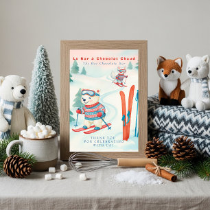 Après Bébé SKi Baby Boho Bord voor Hete Chocolade Kaart