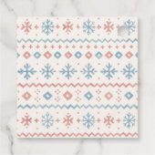 Après Bébé ski baby winter Bedankjes Labels (Achterkant)