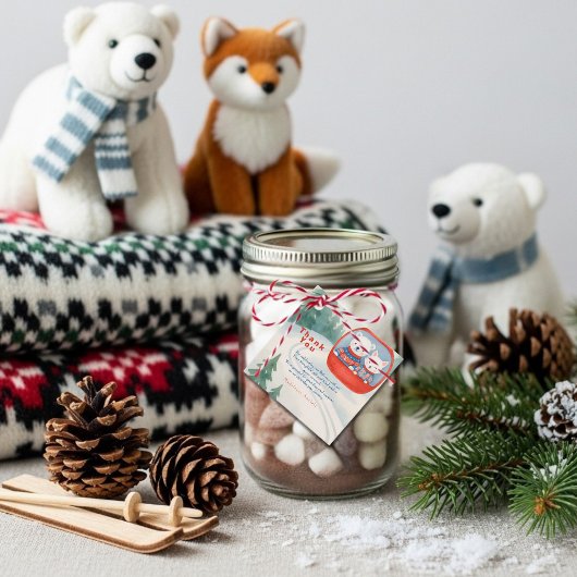 Après Bébé ski baby winter Bedankjes Labels