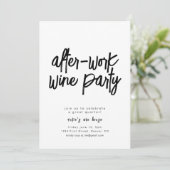 Après le groupe de travail Invitation de l'entrepr (Debout devant)