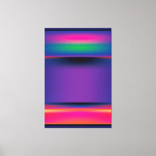 Après l'impression de toile étirée Rothko-1 (Recto)