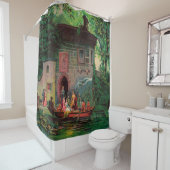 Après-midi au rideau de douche du lac de Côme (En situation)