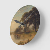 Après-midi d'été (1865) - Horloge ronde (Angle)