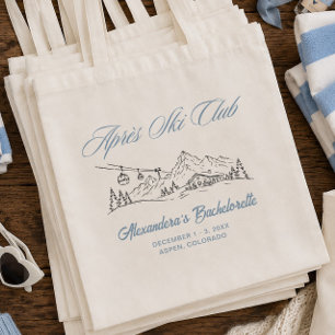 Apres Ski Bachelorette Feest Tote Bag