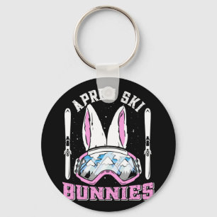 Apres-ski Bunnies Snow Bunny Skiers Dames Ski Part Sleutelhanger