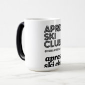 Apres Ski Club Coffee Mug – Winter Ski Lover Gift (Devant gauche)