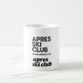 Apres Ski Club Coffee Mug – Winter Ski Lover Gift (Centre)