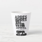 Apres Ski Club Coffee Mug – Winter Ski Lover Gift (Devant)