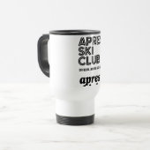 Apres Ski Club Coffee Mug – Winter Ski Lover Gift (Devant gauche)