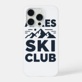 Apres Ski Club Mountain Logo - Custom Mens Winter  (Verso)