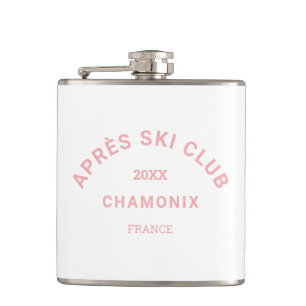 Après Ski Club Winter Roze Skigebied Crest Heupfles