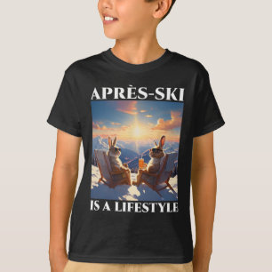 Aprés Ski Feest Ski Bunny - Skioverall Skiloper T-shirt