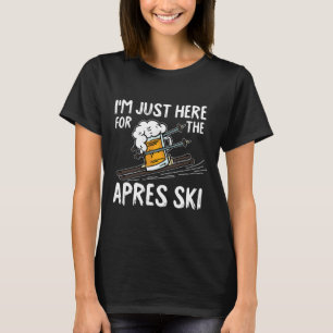 Apres Ski Funny Skier Winter Sport Skiing Gift T-shirt