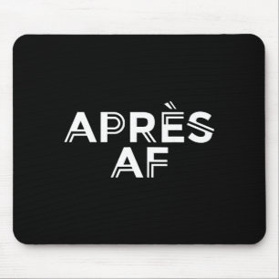 Apres-ski grapige skisport ski snowboarden winterA Muismat