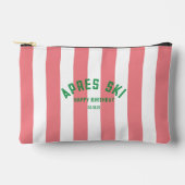 Apres Ski Happy Birthday Roze Cabana Stripe Etui (Voorkant)