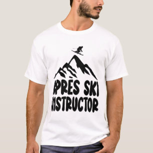 Apres Ski Instructeur Shirt Vrouwen Mannen Voor Ap