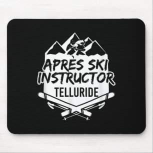 Après-ski-instructeur Telluride-bergsport Skiën Muismat