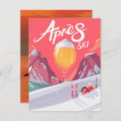 Apres Ski Kaart (Voorkant / Achterkant)