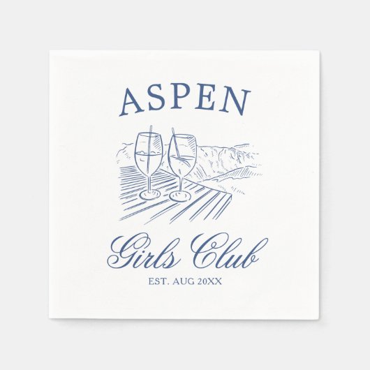 Après Ski Met De Bruid Die Gaat Trouwen Bach Weeke Servet (Voorkant)