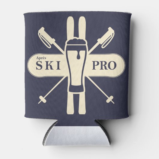 Apres ski pro blikjeskoeler (Voorkant)