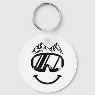 Apres Ski Snowboard Snowmobile Funny Skiing Snowmo Sleutelhanger