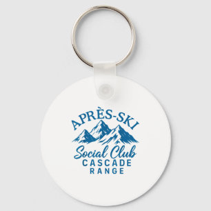 Après ski sociale club cascade bereik sleutelhanger
