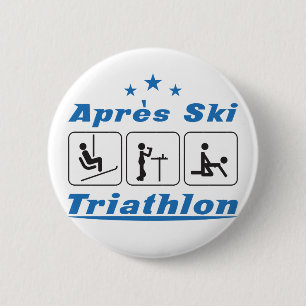 Apres Ski Triathlon Ronde Button 5,7 Cm