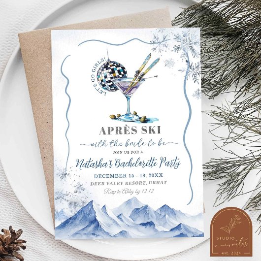 Apres Ski Weekend Reisschema vrijgezellenfeest Kaart