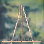 Apres Ski Winterthema Zilver Baby shower Welkom Acryl Bord (Neutraal)