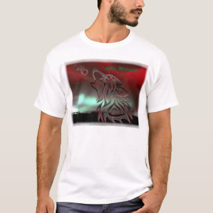 Après T-shirt blanc de minuit de frontière de