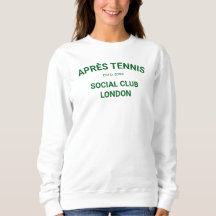 Après Tennis Club Player Team Green White Girls