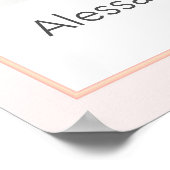 Apricot, affiche Vintage illustrée (Coin)