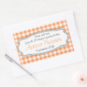Apricot confiture orange aliment autocollant étiqu (Enveloppe)